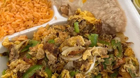 4. Machaca with Eggs