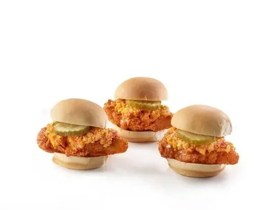 3 Pimento Sliders