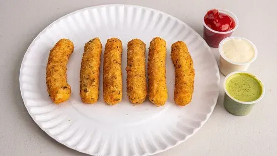 20. 6 Piece Mozzarella Sticks