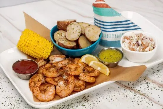 Steamed Shrimp Platter