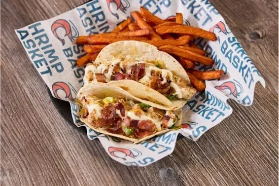 Bacon Ranch Chicken Tacos