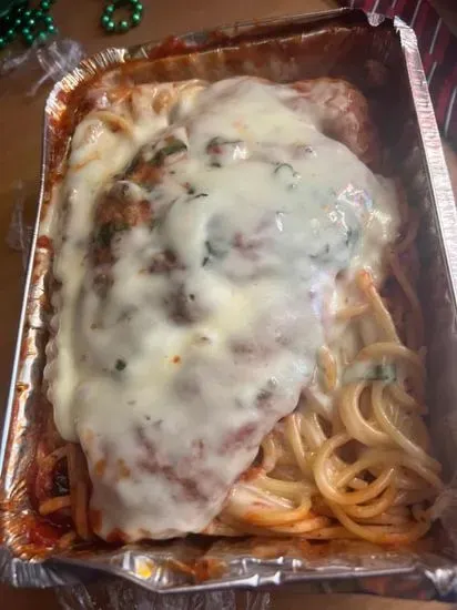 Chicken Parmigiana Entrée