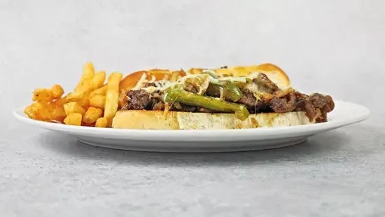 Big "O" Philly Cheesesteak Sandwich