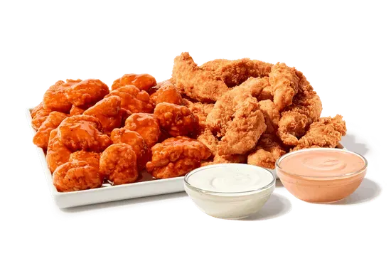 Regular Chicken Fingerz™ and Boneless Wings Zampler Platter