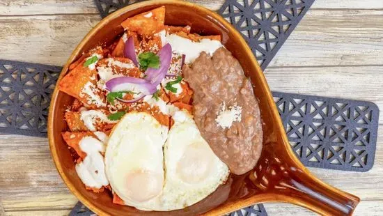 Chilaquiles Con Carne