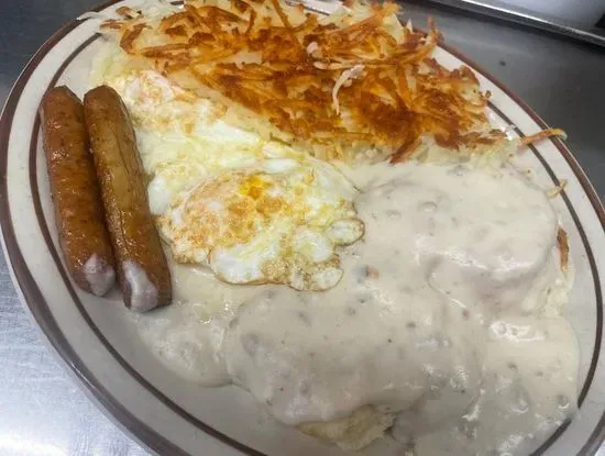 Biscuit & Sausage Gravy Combo