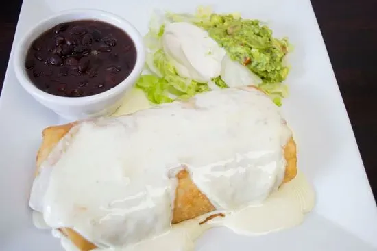 Shrimp and Crab Chimichanga