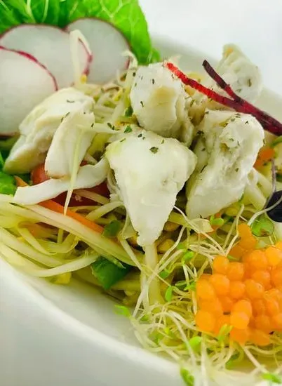 Som Tum Pu (Papaya Salad with crab meat)