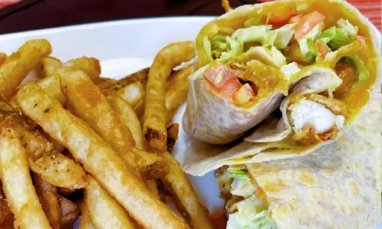 Honey Mustard Chicken Wrap