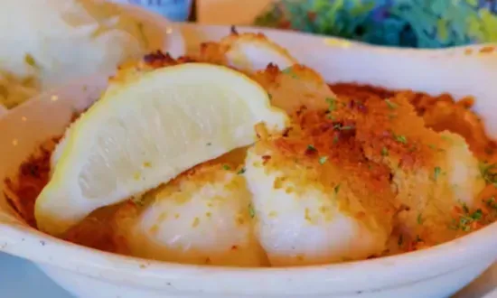 Baked Scallops