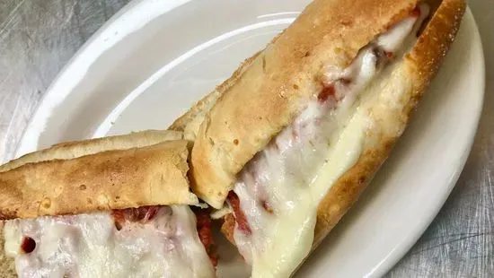 Meat Ball Parmigiana Sub