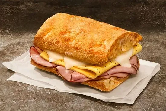 Ciabatta Ham, Egg & Cheese Sandwich