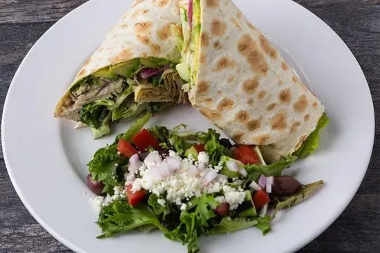 California Beach Lavash Wrap with Turkey