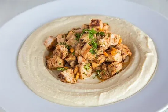 Gluten-Free** Hummus with Grilled Chicken