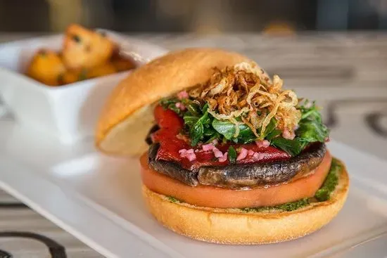 Grilled Portobello Mushroom Burger