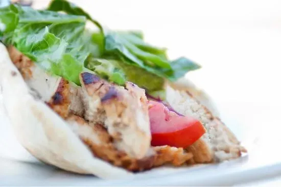 Gluten-Free** Mediterranean Roasted Chicken Shawarma