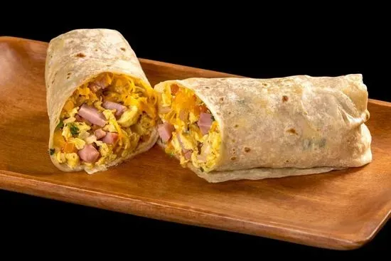 Ham Breakfast Burrito