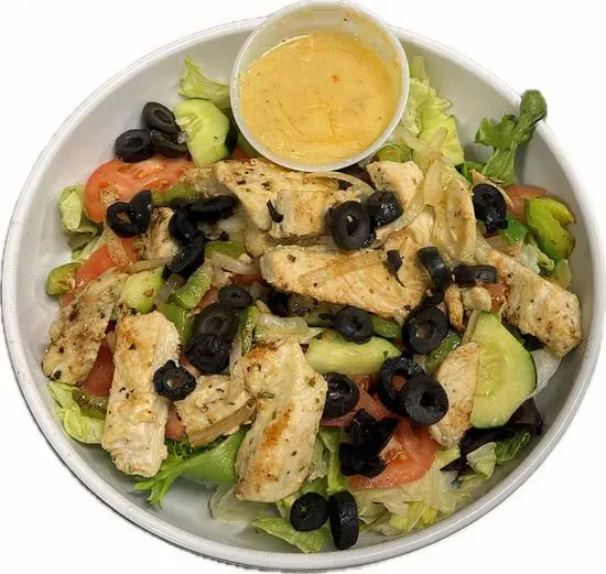 Marinated Grilled Chicken Salad