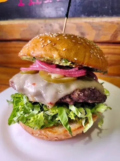 BOURBON JALAPEÑO BURGER