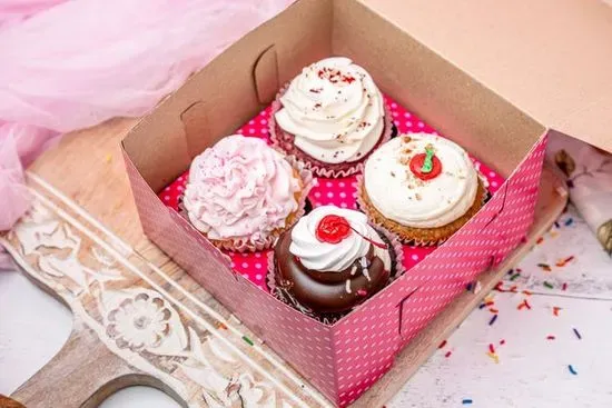 Build-A-Box - Four (4) Jumbo Cupcakes