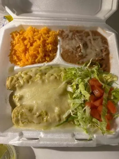 Enchiladas Verdes O Rojas