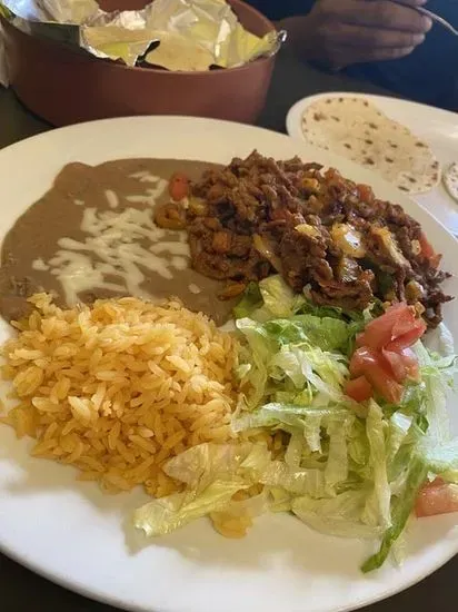 Bistec a La Mexicana