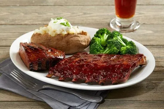 Slow-Roasted Sirloin* & Baby Back Ribs