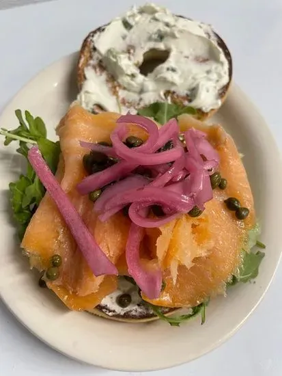 Bagel & Lox Sammie