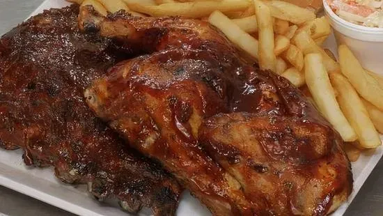 BBQ Combo (ribs & chicken)