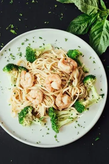 Linguini Shrimp & Broccoli