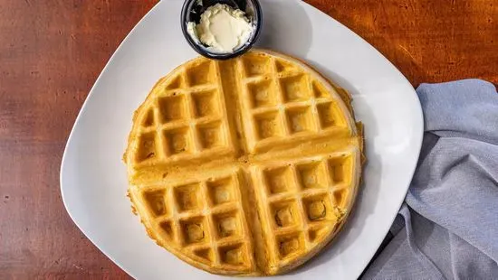 Golden Malted Waffles