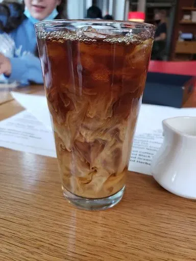 Iced Black Tea Or Coffee