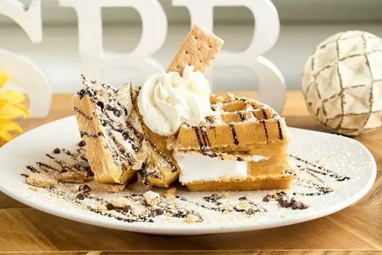 S'mores Waffle ~