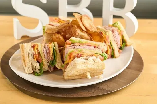 Triple Decker Club Sandwich ~