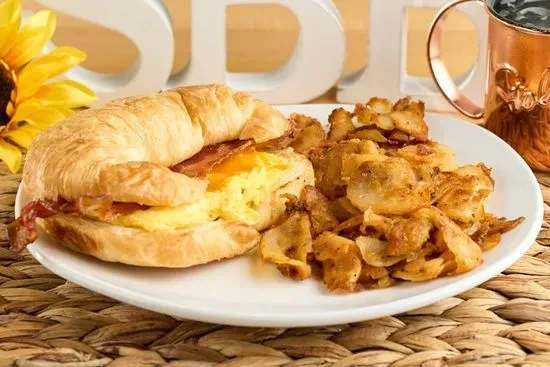 Breakfast Croissant Sandwich ~