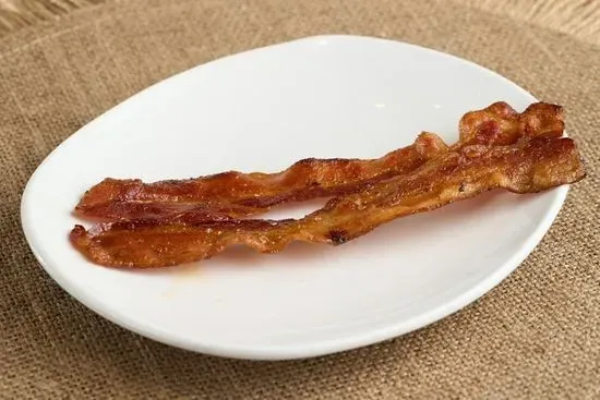 2 Strips Thin Cut Bacon ~