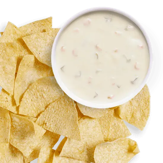 Large Chips & Large Queso Blanco