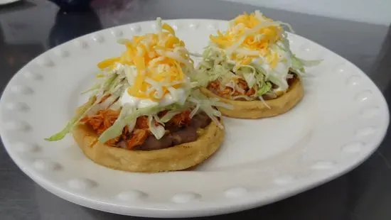 2 Sopes plate