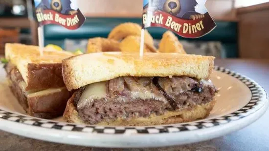 Parmesan Sourdough Cheeseburger