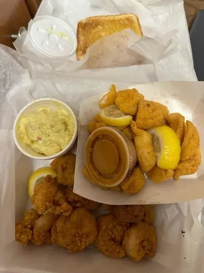 Fried Fish Bites with Remoulade Sauce