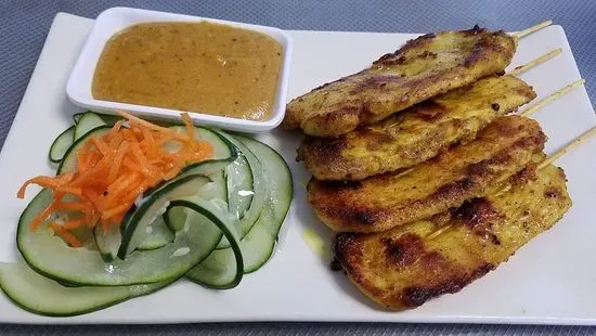 Chicken Satay ( 4 )