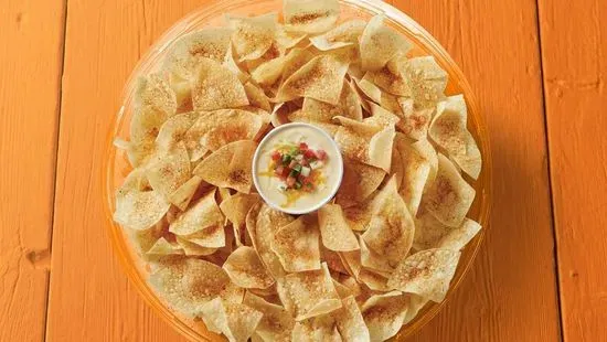 Chips & Queso Party Tray