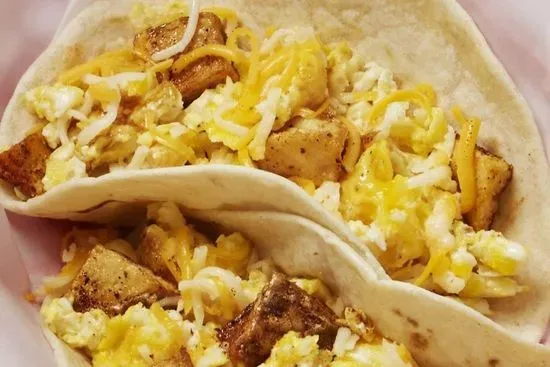 Potatoes, Egg, & Cheese Taco