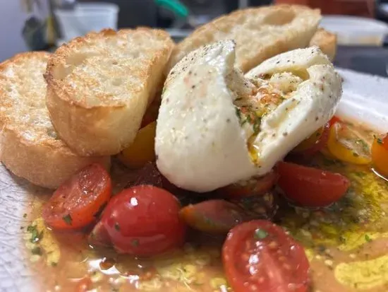 Burrata Pesto Caprese
