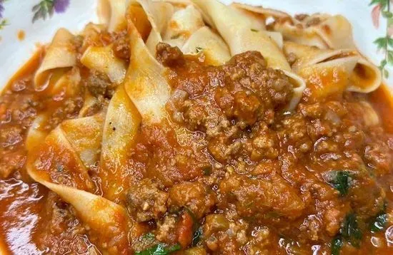 Pappardelle Bolognese Pasta
