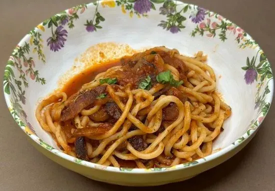 Bucatini Amatriciana Pasta