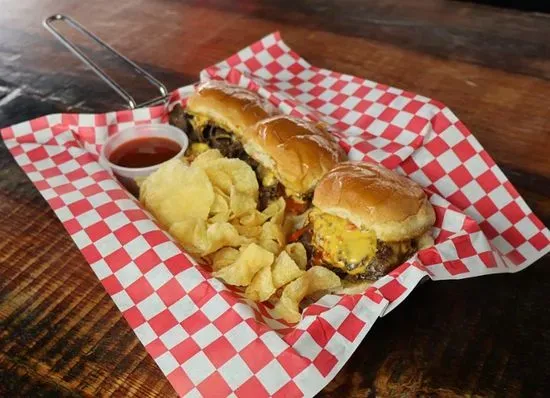 Roast Beef & Queso Sliders