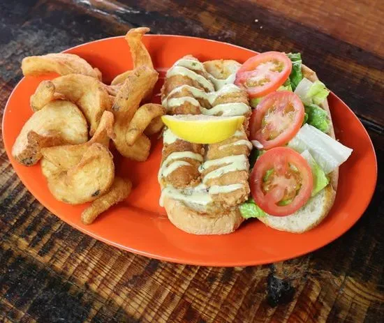 Beer Battered Filet of Fish Hoagie