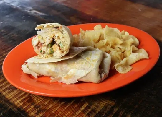 Bacon Ranch Chicken Wrap