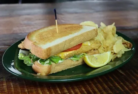 Oakley's King Catfish Sandwich